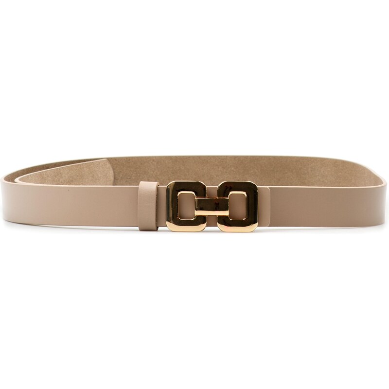 Blaire Dámsky kožený opasok taupe 67743100