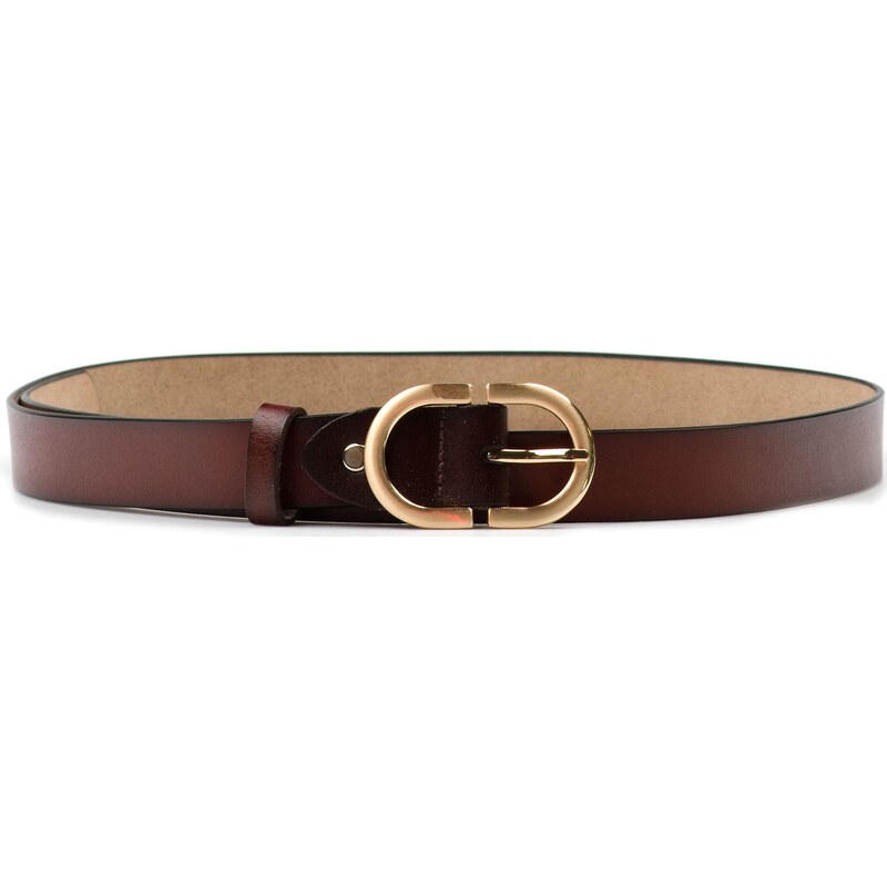 Blaire Dámsky kožený opasok hnedý 66186130