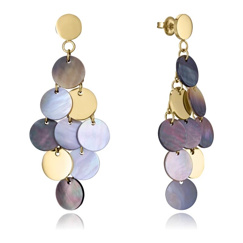 Viceroy Dlhé peniažkové náušnice s perleťou Chic 14182E01012 66590572