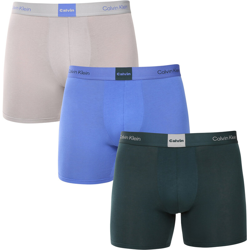 3PACK pánske boxerky Calvin Klein viacfarebné (NB4477-3U5) 66187269