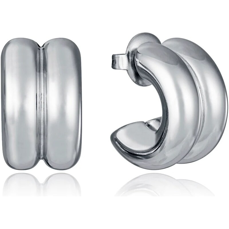 Viceroy Nadčasové polkruhové náušnice Air 14195E01000 66584430