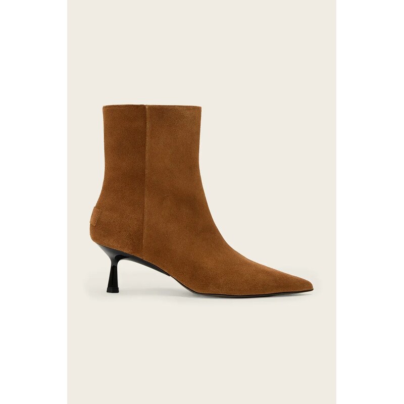 Semišové topánky AllSaints Vivian Suede Boot 65633348