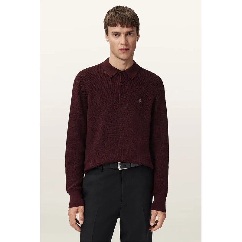 Sveter s prímesou vlny AllSaints ASPEN 66186931