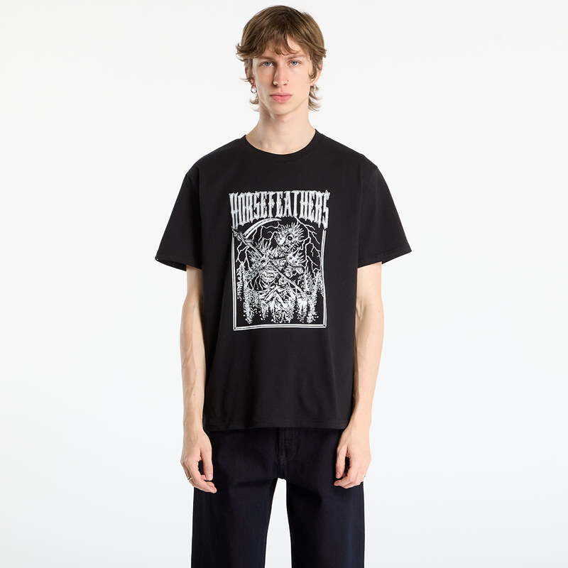Tričko Horsefeathers Danihell T-Shirt Black XL 66187256