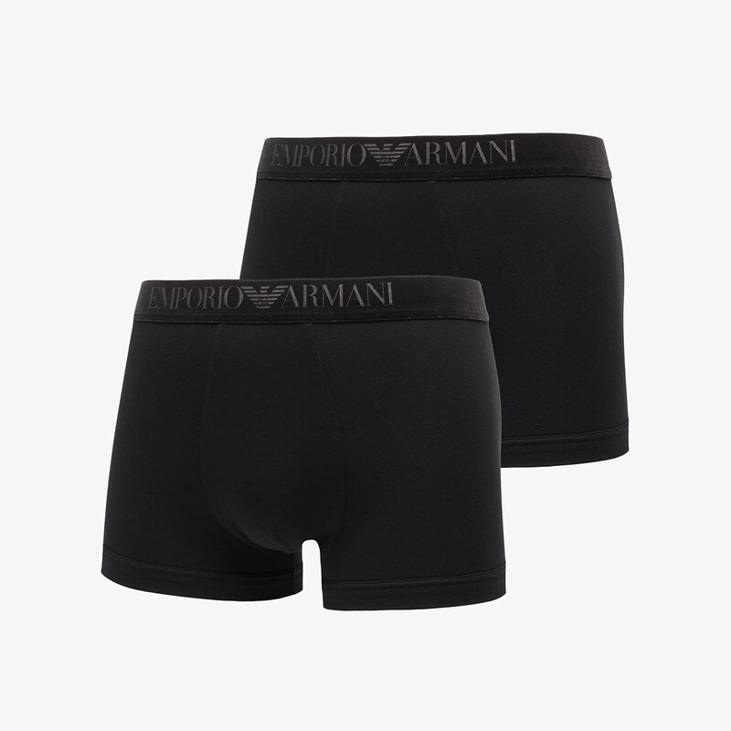 Boxerky EA7 Emporio Armani Bottom Trunk 2-Pack Black/ Black L 66187255