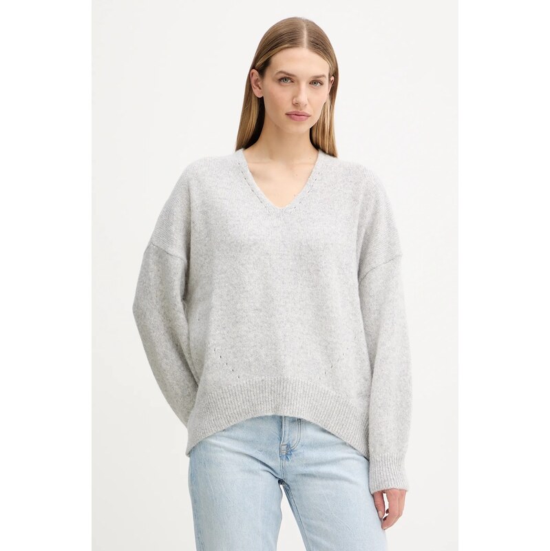 Sveter s prímesou vlny BOSS Orange C Fondyssa 66187392