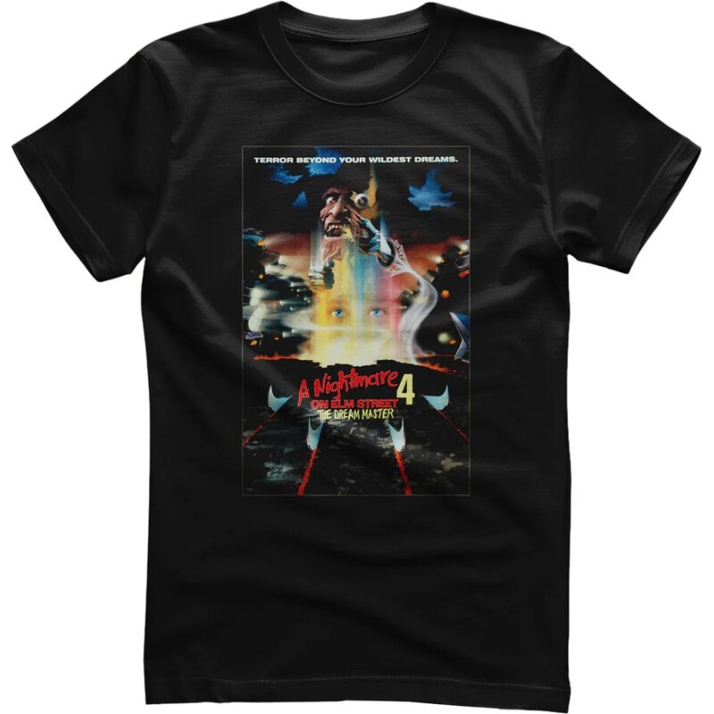 Hybris Nightmare On Elm Street - The Dream Master Poster (tričko) 66187362