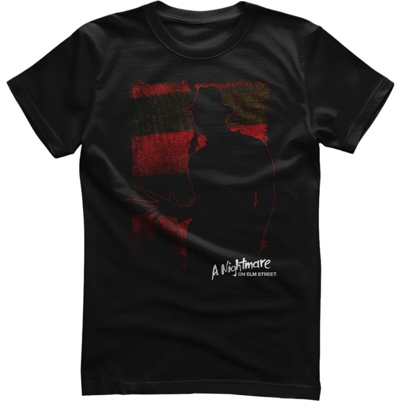 Hybris Nightmare On Elm Street - Freddy Kruegers Silhouette (tričko) 66187556