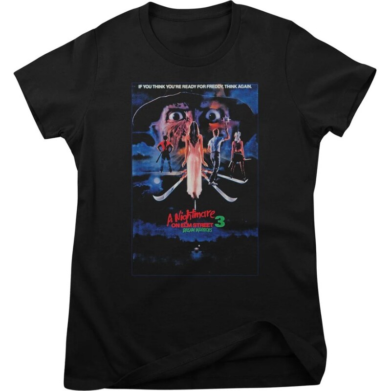 Hybris Nightmare On Elm Street - Dream Warriors (dámske tričko) 66187557