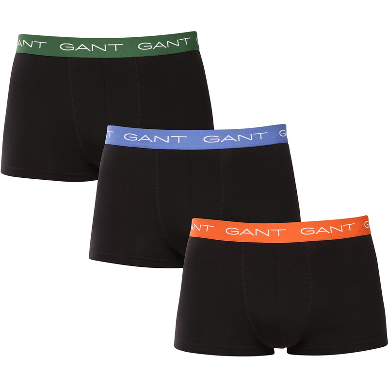 3PACK pánske boxerky Gant čierne (902533003-005) 66187259