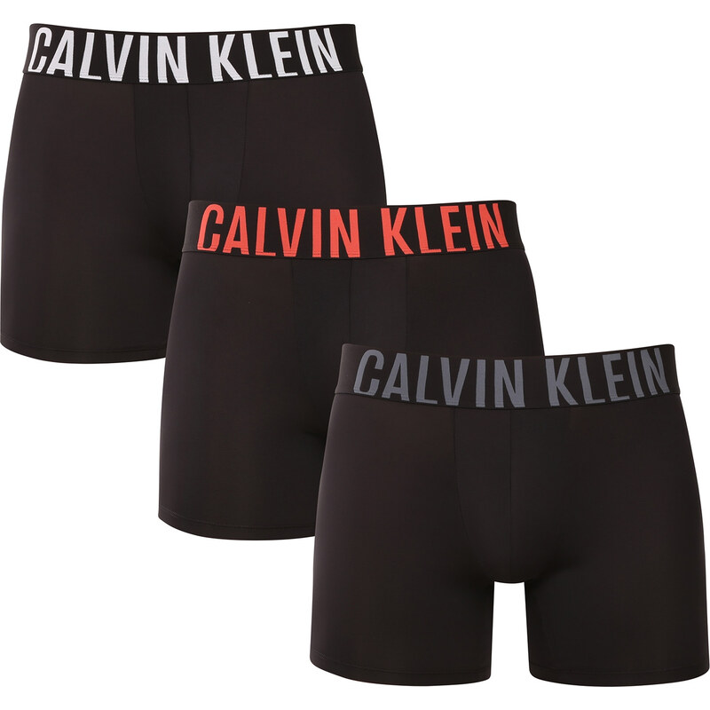 3PACK pánske boxerky Calvin Klein čierne (NB3612A-2QS) 66187268
