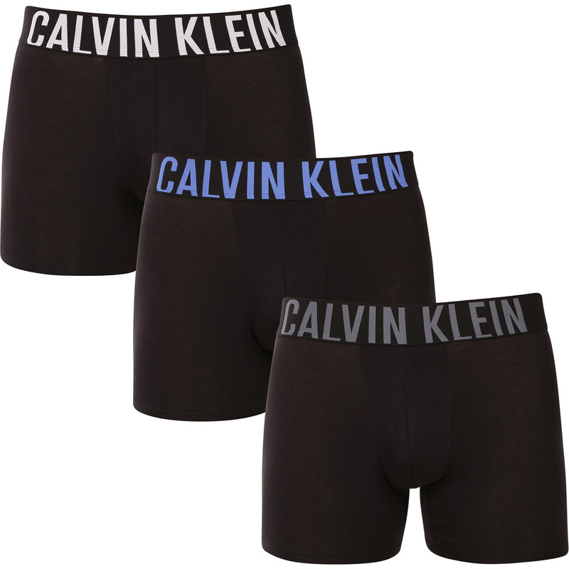 3PACK pánske boxerky Calvin Klein čierne (NB3609A-ZDM) 66187266