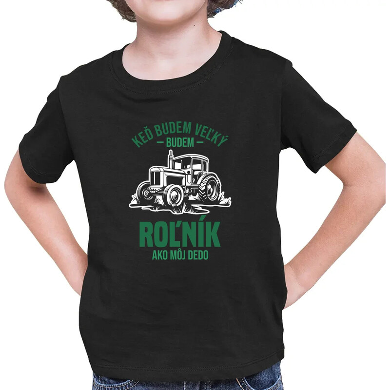 E-shop Garibald Keď budem veľký, budem roľník ako môj dedo - detské