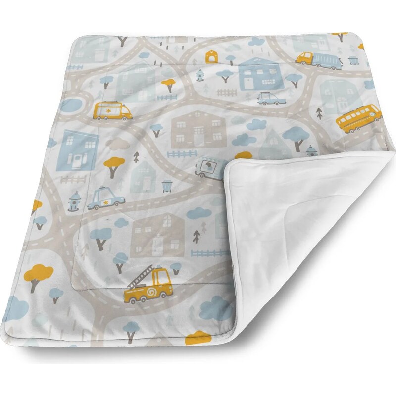 Sablio Deka pre bábätko Cestičky s dopravou 60375163