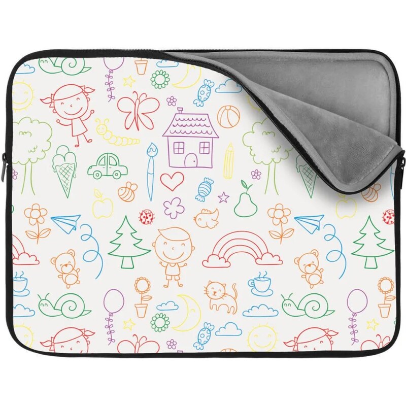 Sablio Obal na notebook Farebná škôlka 65426942