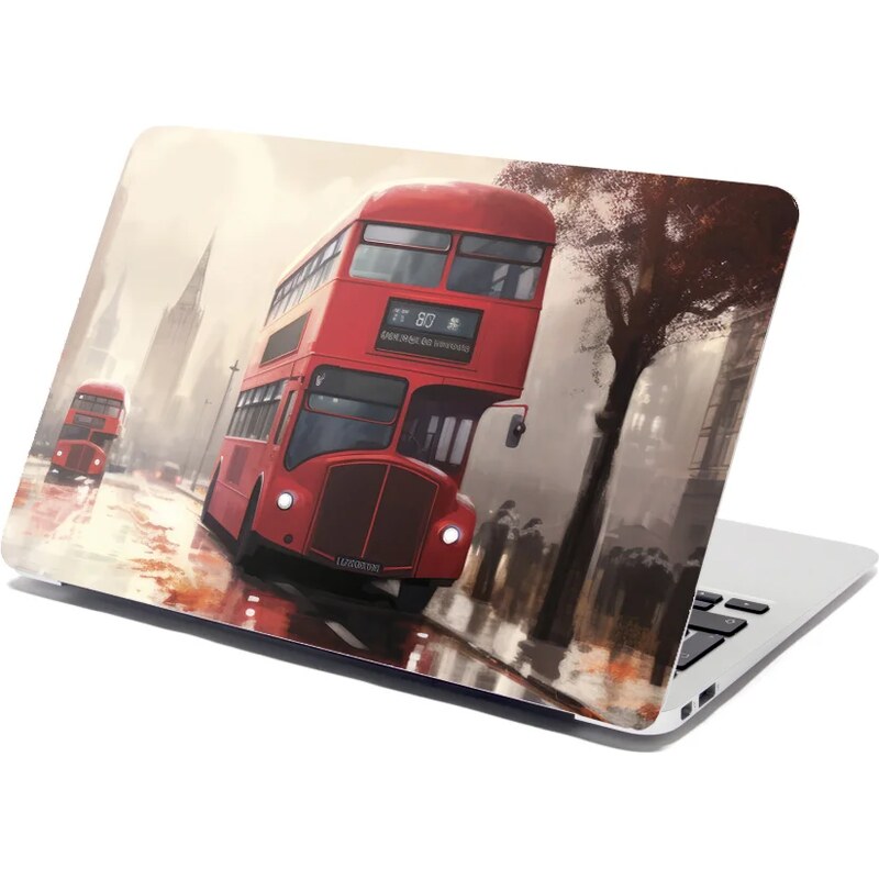 Sablio Samolepka na notebook Londýn Double-decker 1 65109785