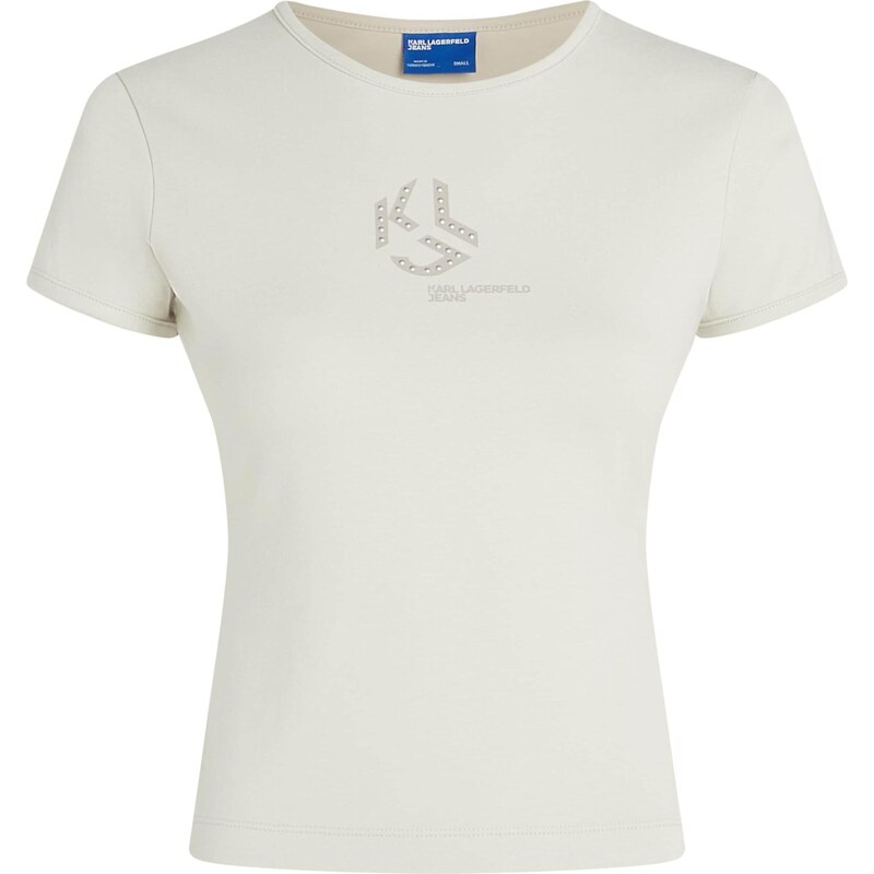 KARL LAGERFELD JEANS Tričko prírodná biela 66189628