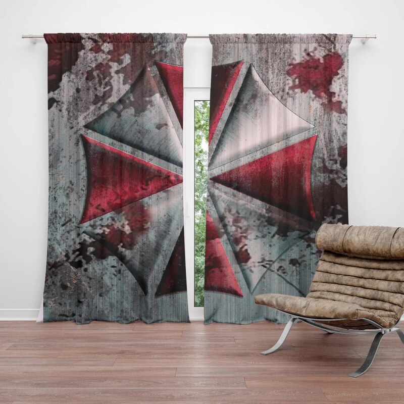 Sablio Záves Resident Evil Umbrella Corporation Steel: 2ks 140x250cm 65110787