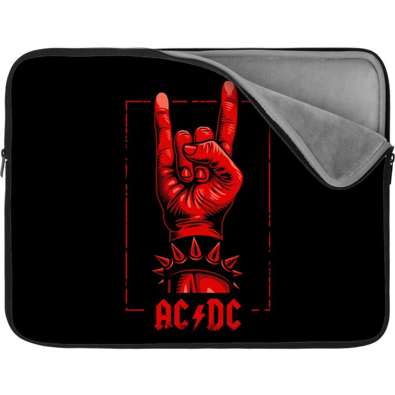 Sablio Obal na notebook ACDC Červená ruka 65426357
