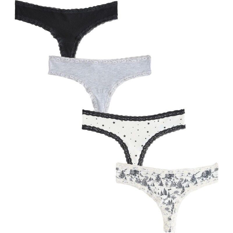 Next Tangá sivá / čierna / biela 66189765