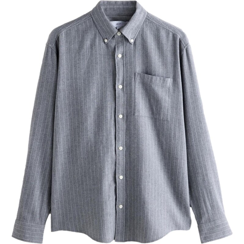 Next Košeľa sivá / biela 66189906
