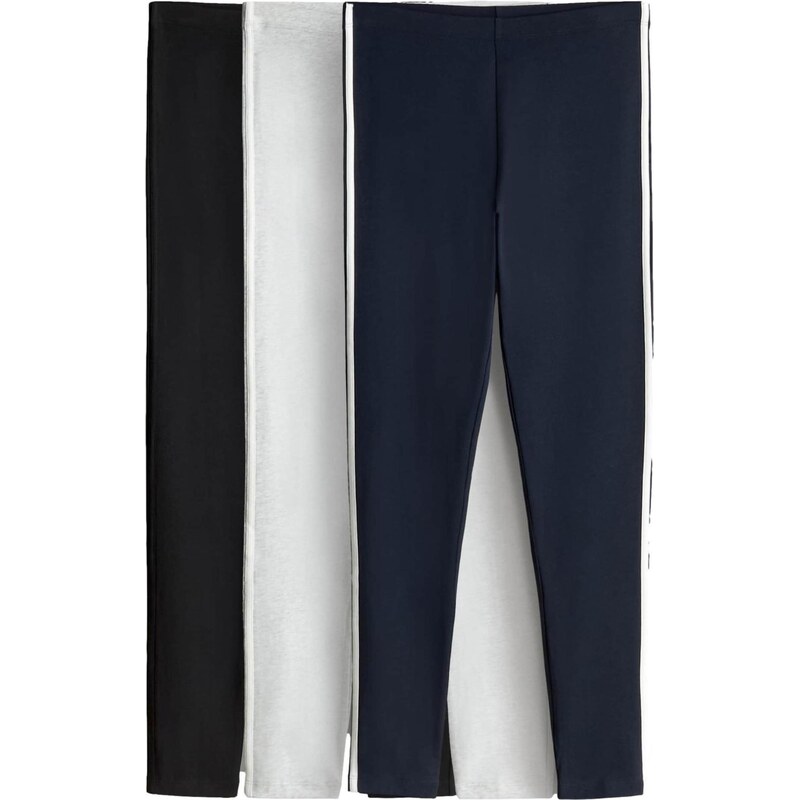 The Set Legíny námornícka modrá / svetlosivá / čierna / biela 66189926