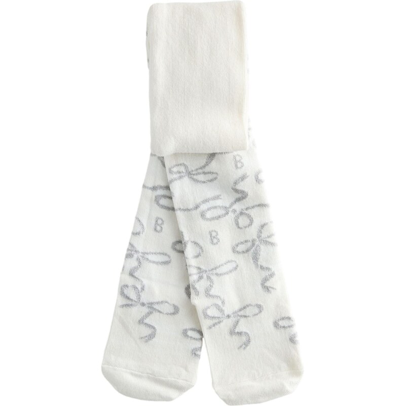 Baker by Ted Baker Pančuchy strieborná / biela 66189853