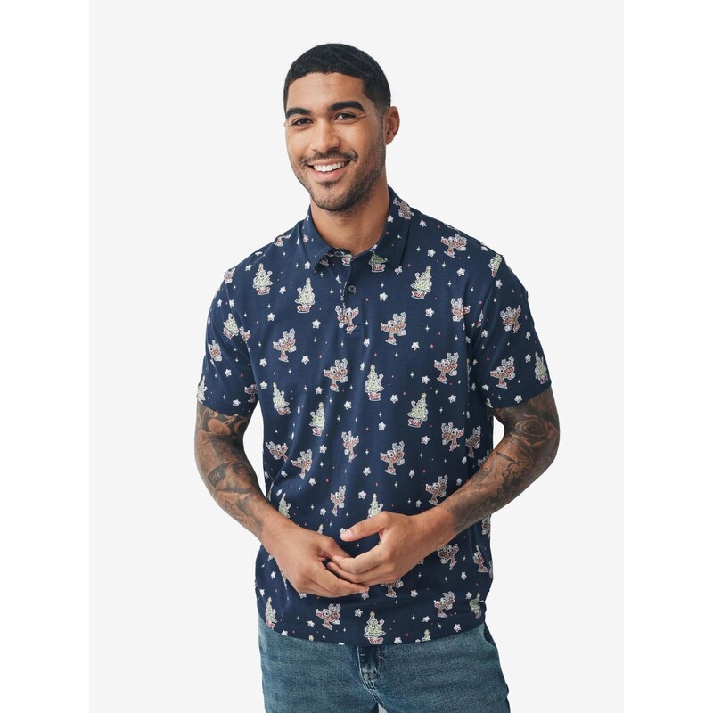 Next Tričko námornícka modrá / zmiešané farby 66189985