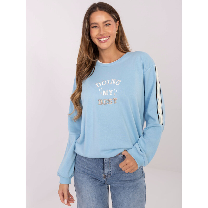 RELEVANCE Sweatshirt-RV-BL-A942.62-light blue 66189792