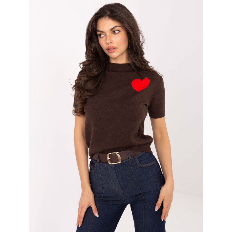 Factory Price Sweater-IT-SW-93007.26-brown 66193093