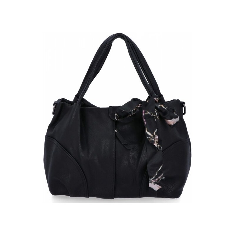 Univerzálna dámska taška Shopper Bag firmy Herisson 15B6038 Čierna 66193012