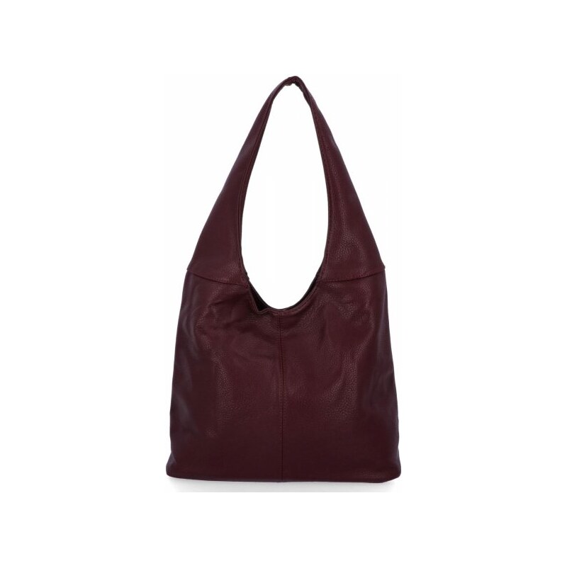 Univerzálne dámske tašky Shopper Bag firmy Hernan HB0141 tmavočervená 66193019