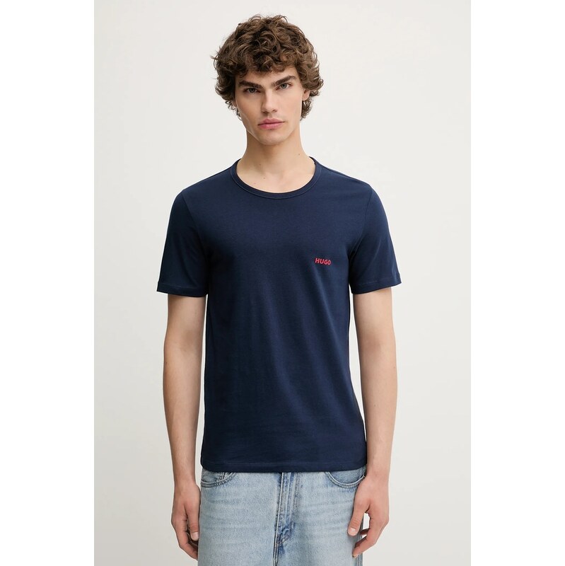 Bavlnené tričko HUGO 3-pak T-SHIRT RN TRIPLET P 62929733