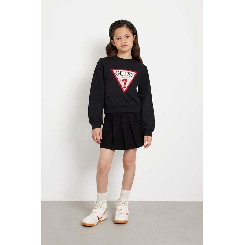 Detská bavlnená mikina Guess 60748330
