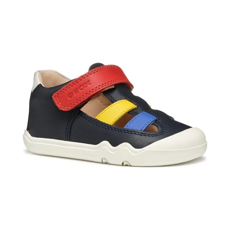 Detské kožené sandálky Geox STEPPIEUP 62657400