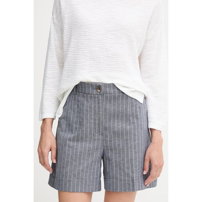 Šortky s prímesou ľanu United Colors of Benetton 63456913