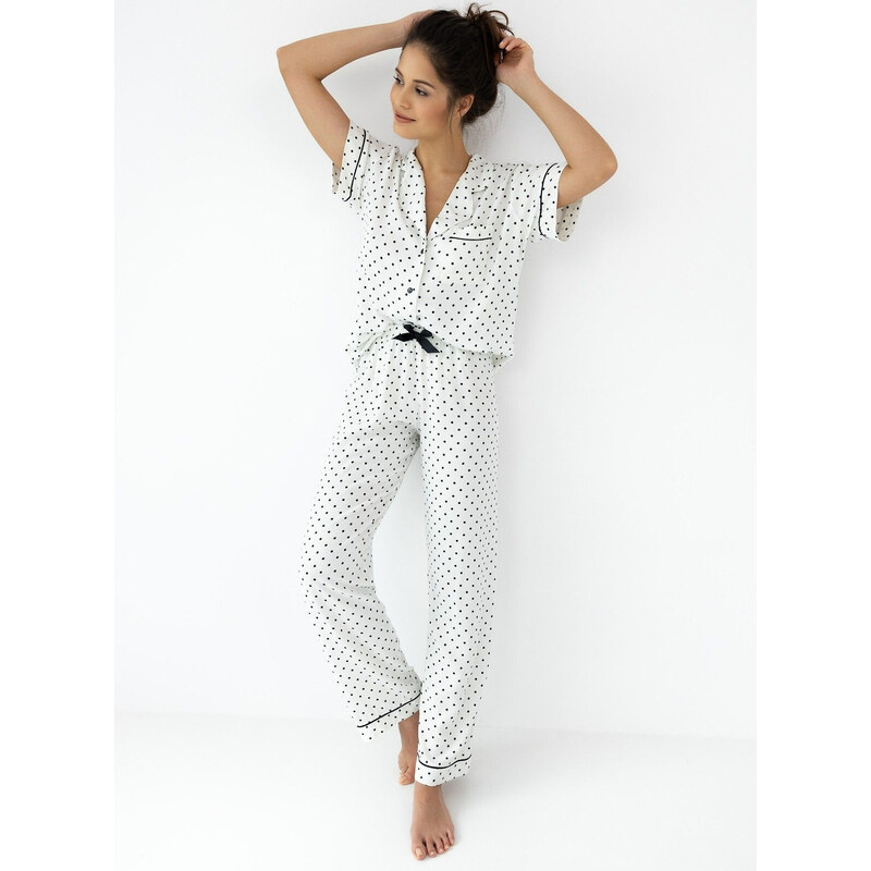 Dámske pyžamo Sensis Chanel | krémová Sen_chan 66194725