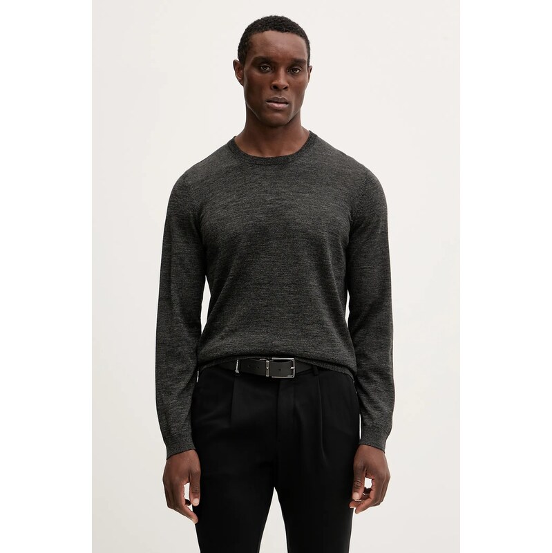 Vlnený sveter BOSS Leno-P 66196365