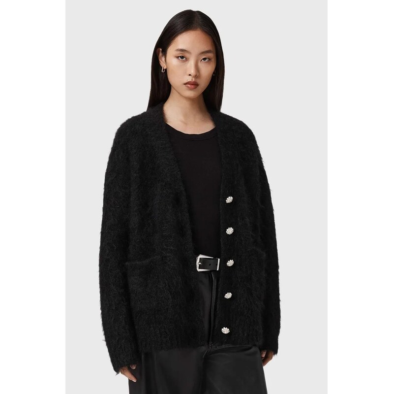 Vlnený kardigán AllSaints 66196559