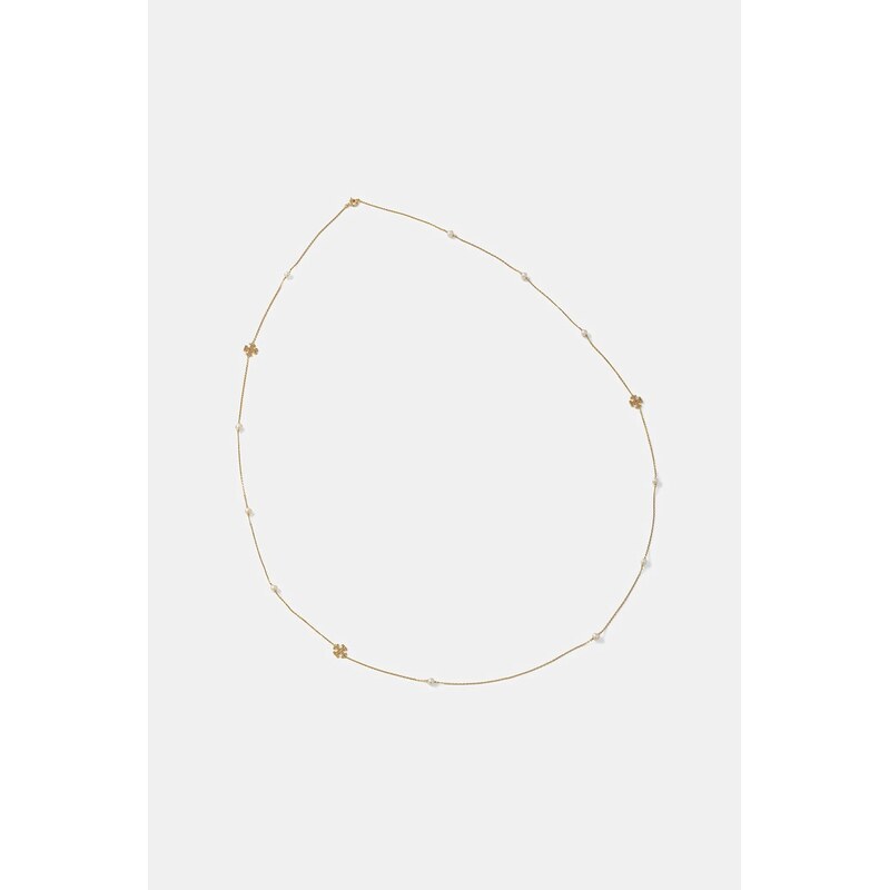 Pozlátený náhrdelník Tory Burch Long Kira 66196583