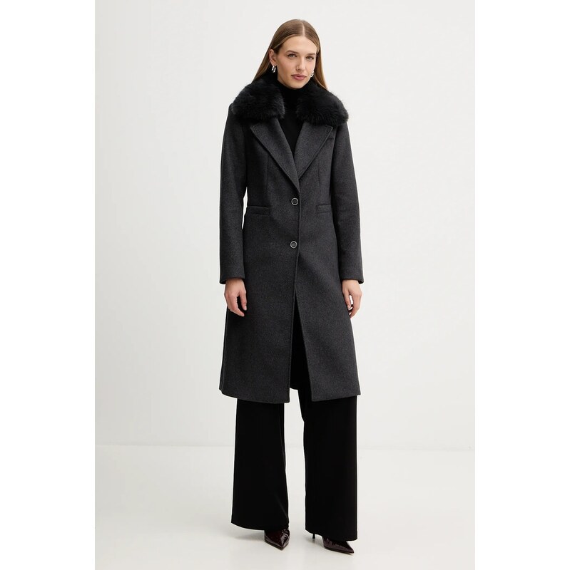 Kabát s prímesou vlny Guess KAROLE 66200249