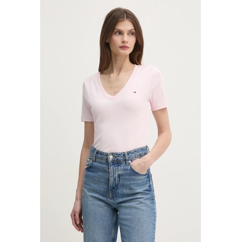 Bavlnené tričko Tommy Hilfiger 61990750