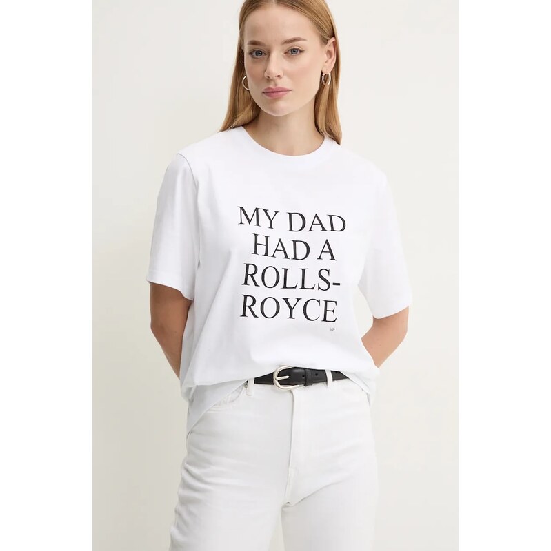 Bavlnené tričko Victoria Beckham 66152843