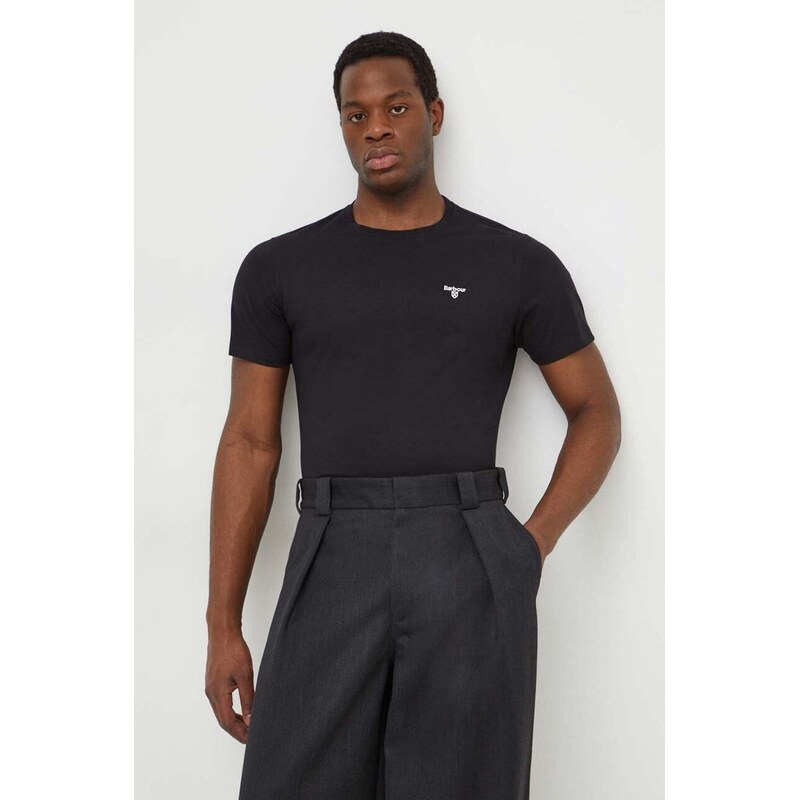 Bavlnené tričko Barbour 64302969