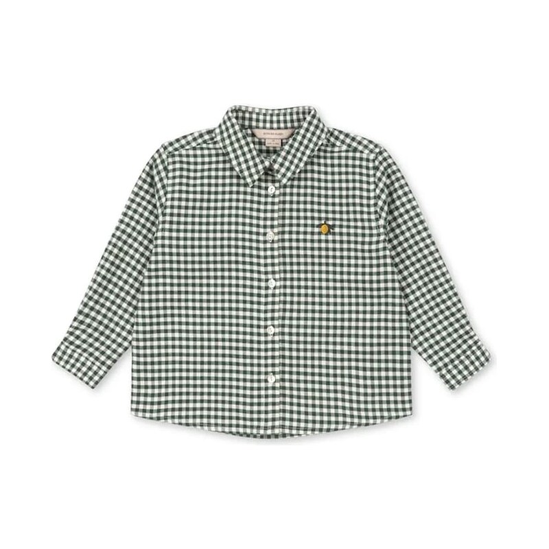 Detská bavlnená košeľa Konges Sløjd FORET LS SHIRT GOTS 66087706