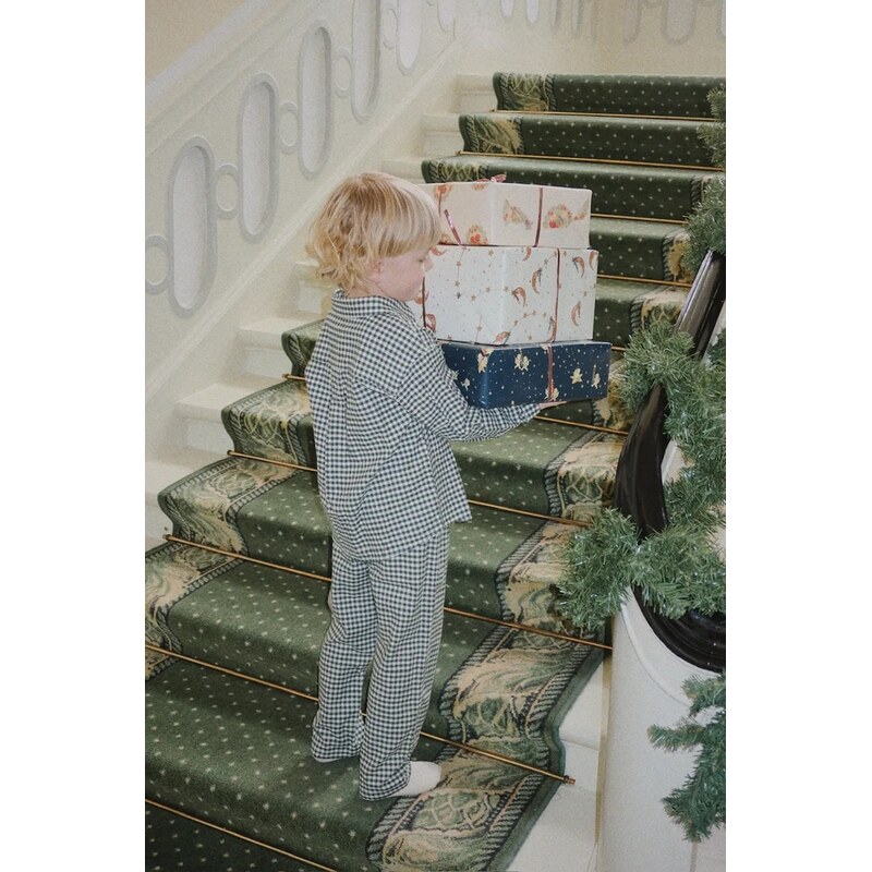 Detské bavlnené nohavice Konges Sløjd FORET PANTS GOTS 66087717