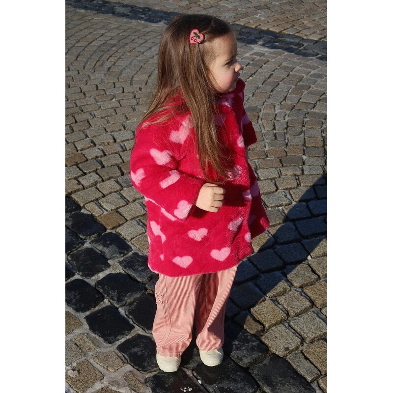 Detský kabát Konges Sløjd FUZZIE COAT GRS 66087769