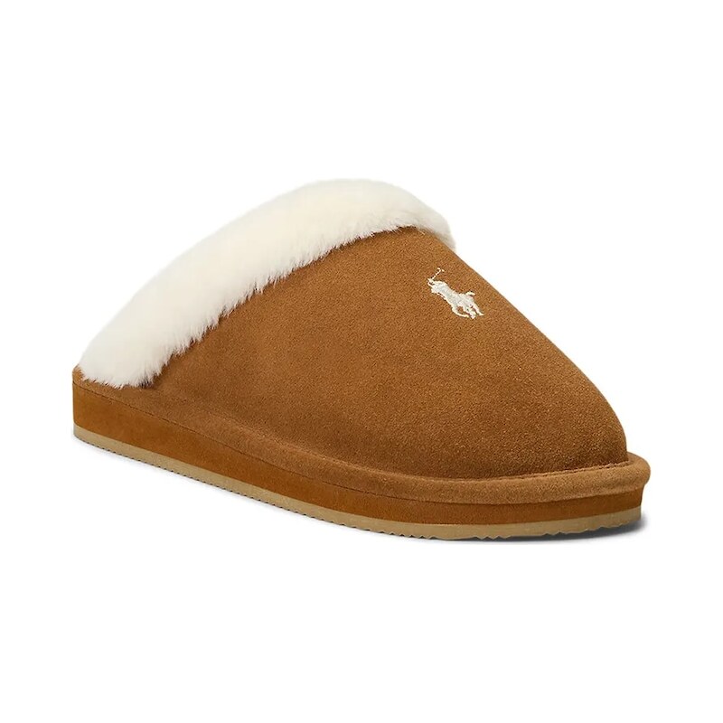 Semišové papuče Polo Ralph Lauren Kayleigh Scf 66103582