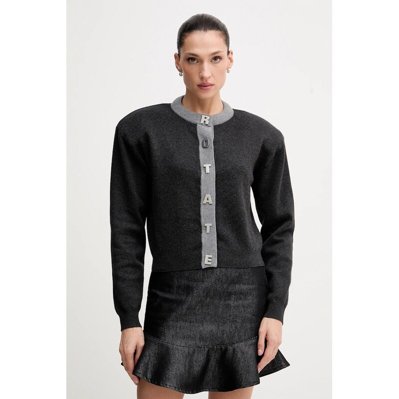 Kardigan s prímesou vlny Rotate 66124120