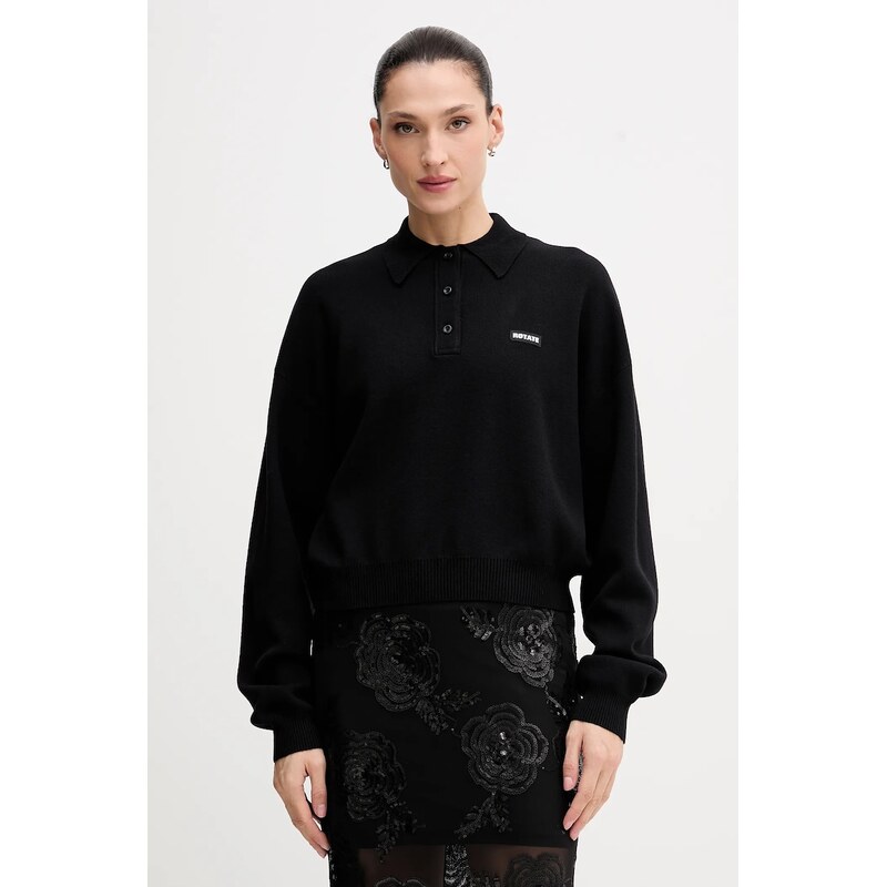 Sveter s prímesou vlny Rotate 66124107